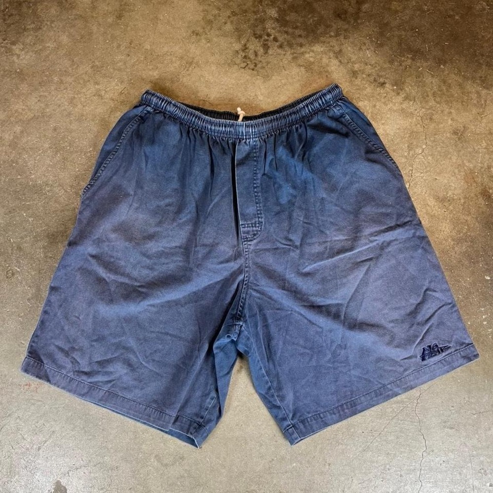 Vintage 90s No Fear navy blue baggy shorts Men's Size XL